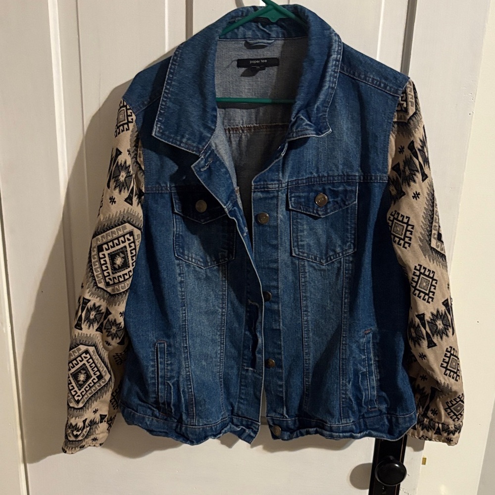 Paper Tee‎ Blue Denim Jacket